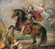 Peter Paul Rubens Equestrian Portrait of the George Villiers, china oil painting artist